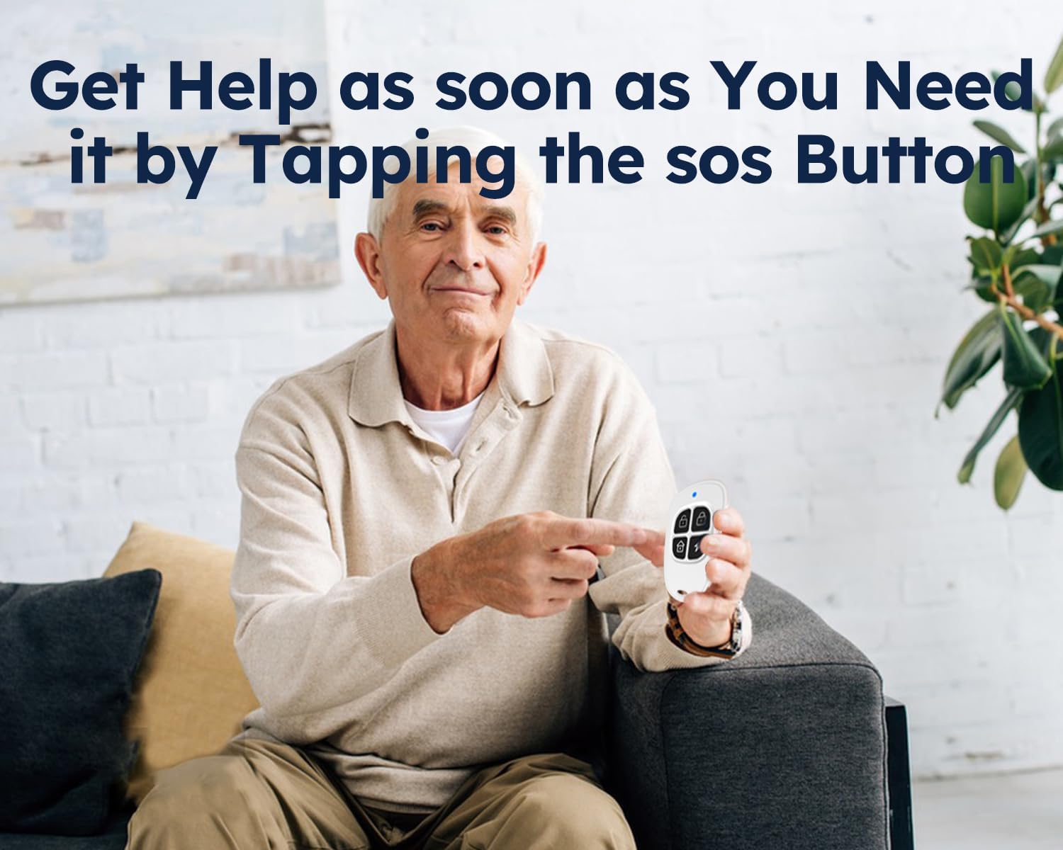 tolviviov Alarm System Wireless, DIY Door Alarm System for Home Security, Smart App Alerts, 7-Piece Kit, No Monthly fee, WiFi Alarm, Door Window Motion Sensor, for Home Security, and Kids Safety